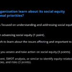 Screen capture of slide from Advancing Social Equity in Your Workplace webinar