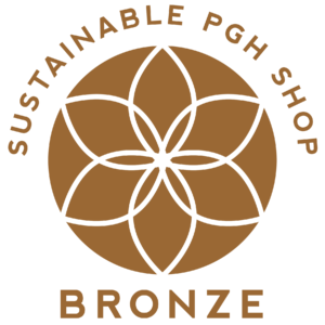 Bronze level designation symbol for shops