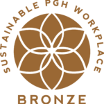 Bronze level designation symbol for workplaces