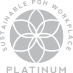 Platinum level designation symbol for workplaces