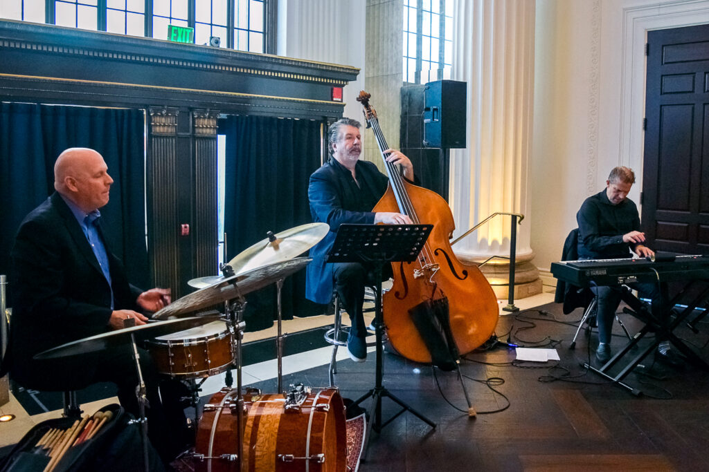 Photo of musicians performing at the 25th anniversary celebration